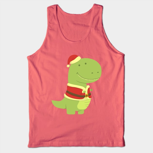 SanT-Rex Tank Top by AnishaCreations